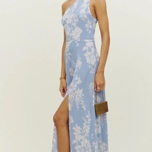 Reformation Evelyn Dress - NWT Size 12 Aliso Blue